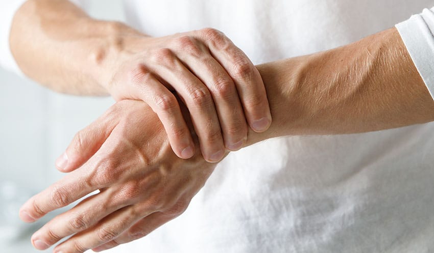 Waarmee kan een hand- polsfysiotherapeut helpen?