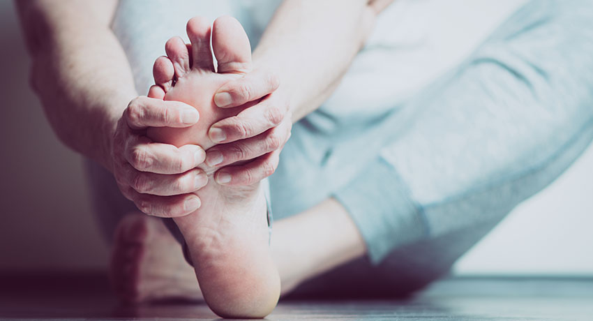 Fysiotherapie bij reumatische voeten