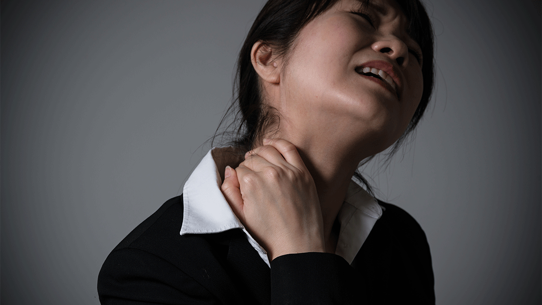 Fysiotherapie bij een pijnlijke nekhernia